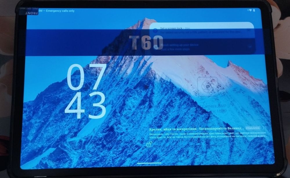 Планшет Tabwee T60