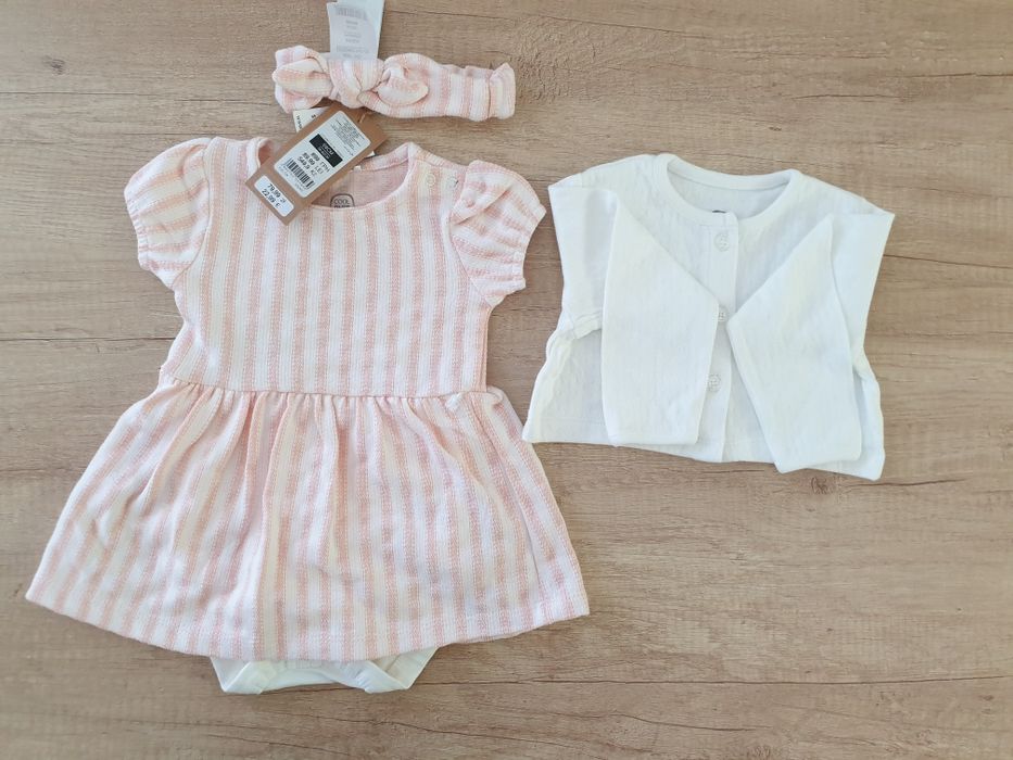 Sukienka niemowlęca, roczek, komunia, chrzest r.62