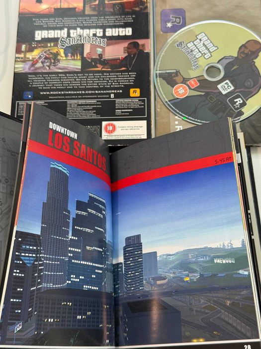 GTA Ліцензійна Grand Theft Auto San Andreas повний комплект