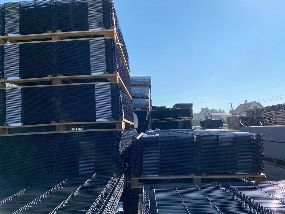 PROMOCJA! SPRZEDAŻ- MONTAŻ Ogrodzenie panelowe 123cm fi 4 -45zł/1mb