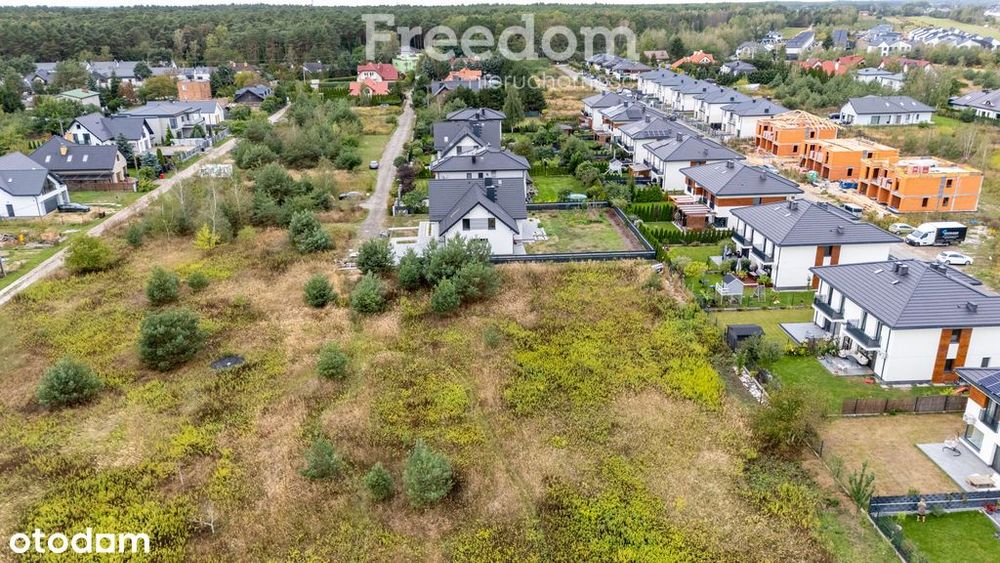 Lesznowola 1MN — działka budowlana 1000 m² - Widok 3