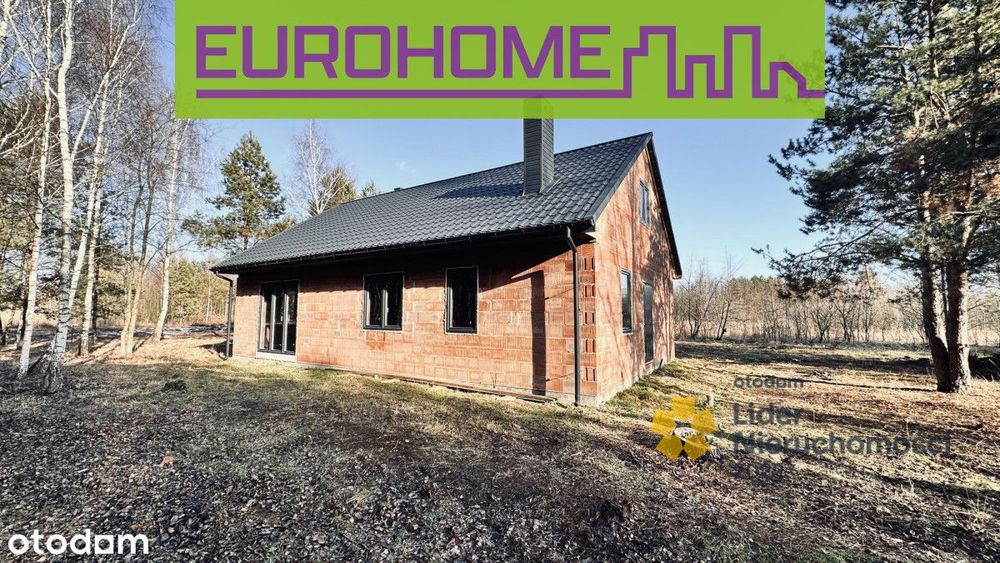 Parterowy dom w Czajkowej | 90 m2 | Otoczenie lasu