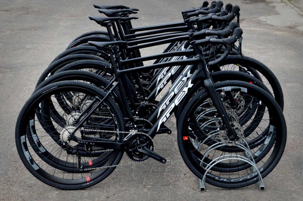 Przebieg 10km APEX ONYX GX Gravel Carbon GRX gwarancja faktura wysyłka