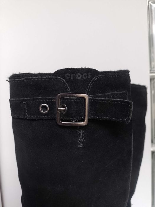 Skórzane buty Crocs W9