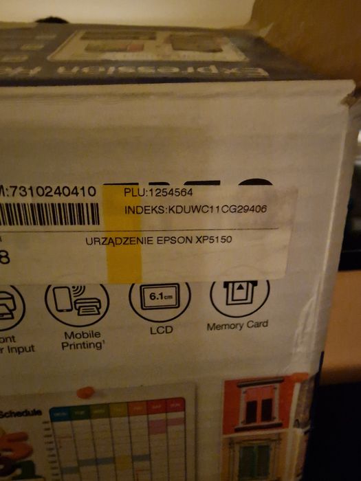 Drukarka Epson XP5150 w pełni sprawna,  13x nowych tuszy