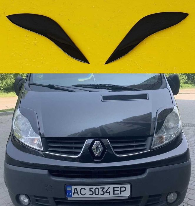 Накладки на арки на Opel Vivaro Renault Trafic Виваро Трафик 07-14р