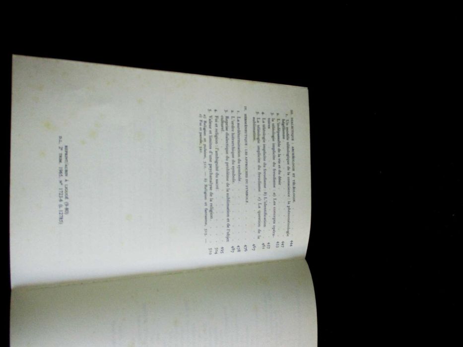 Livro De l'interprétation essai sur Freud Paul Ricœur