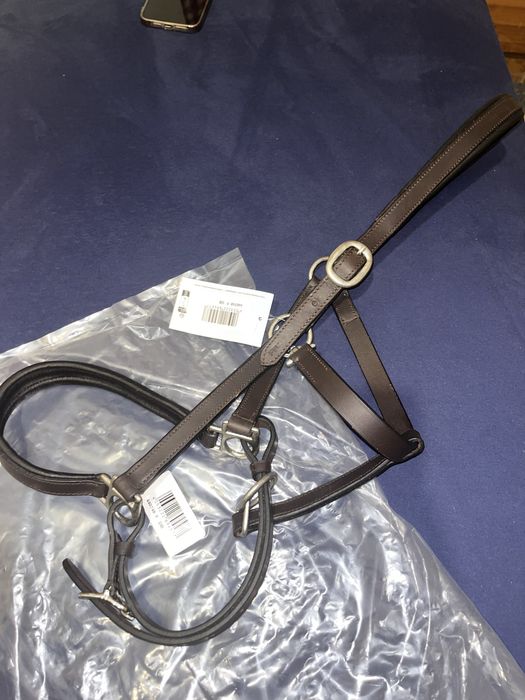 Недоуздок шкіряний для коня.