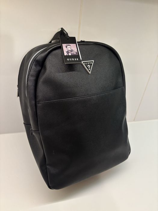 Plecak skórzany guess new casual 42’ all day 3 komory