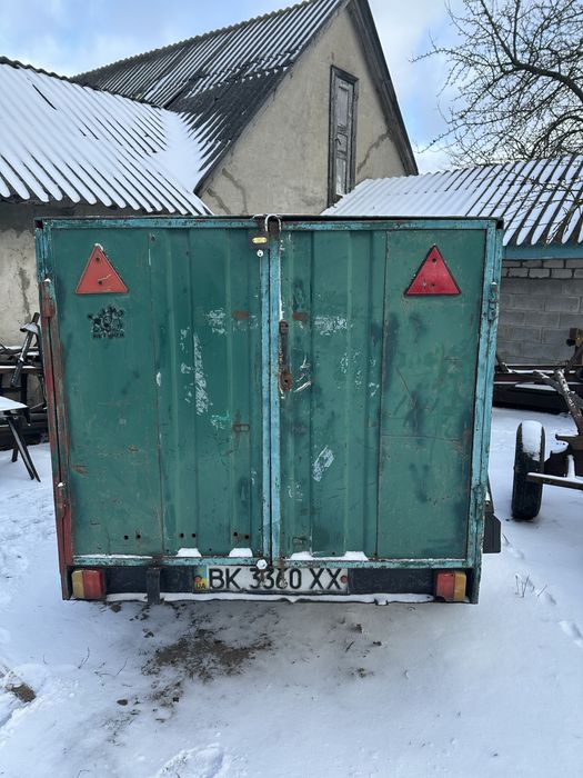 Продам причеп з документами