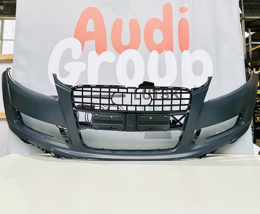 Бампер Передній Audi Q7 4L Рест Новий Ауді Авторозборка Шрот Запчасти