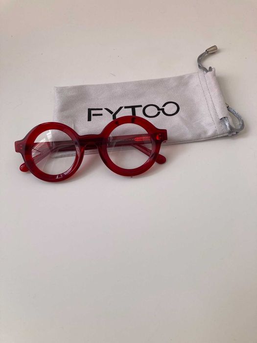 Armações de óculos vermelhas super fashion - Marca Fytoo