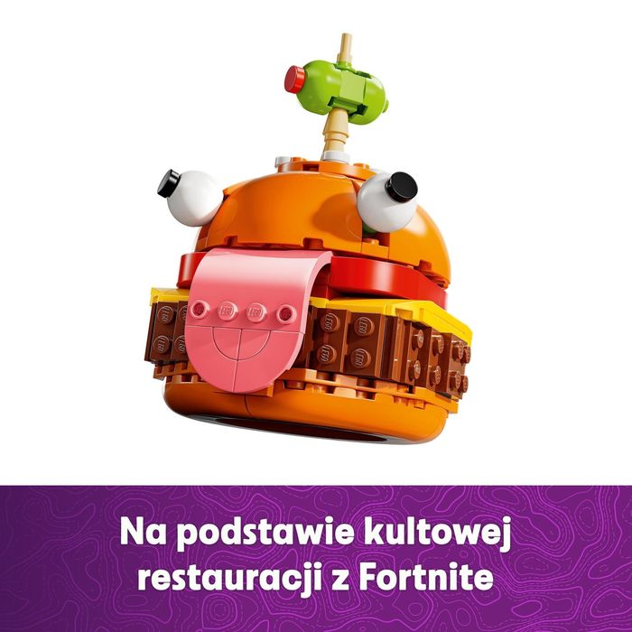 lego, fortnite, burgerownia, burger, 77070, 9+, klocki, budowanie