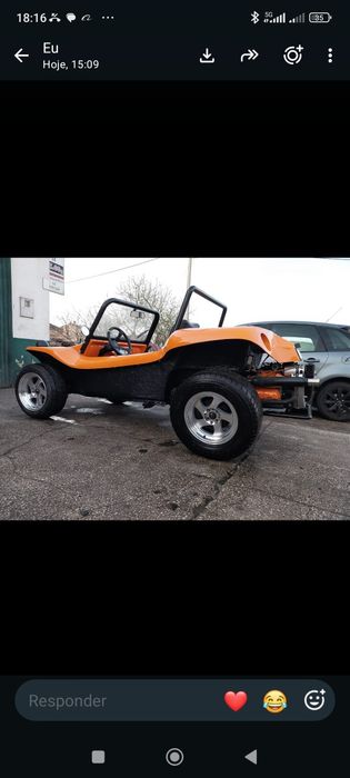 Vw  Buggy para aluguer 5 lugares