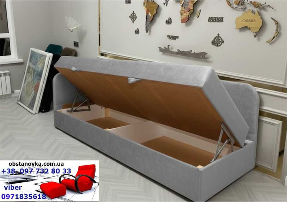 Диван ліжко Ліра посилене ортопедичний матрац  доставка вся Україна