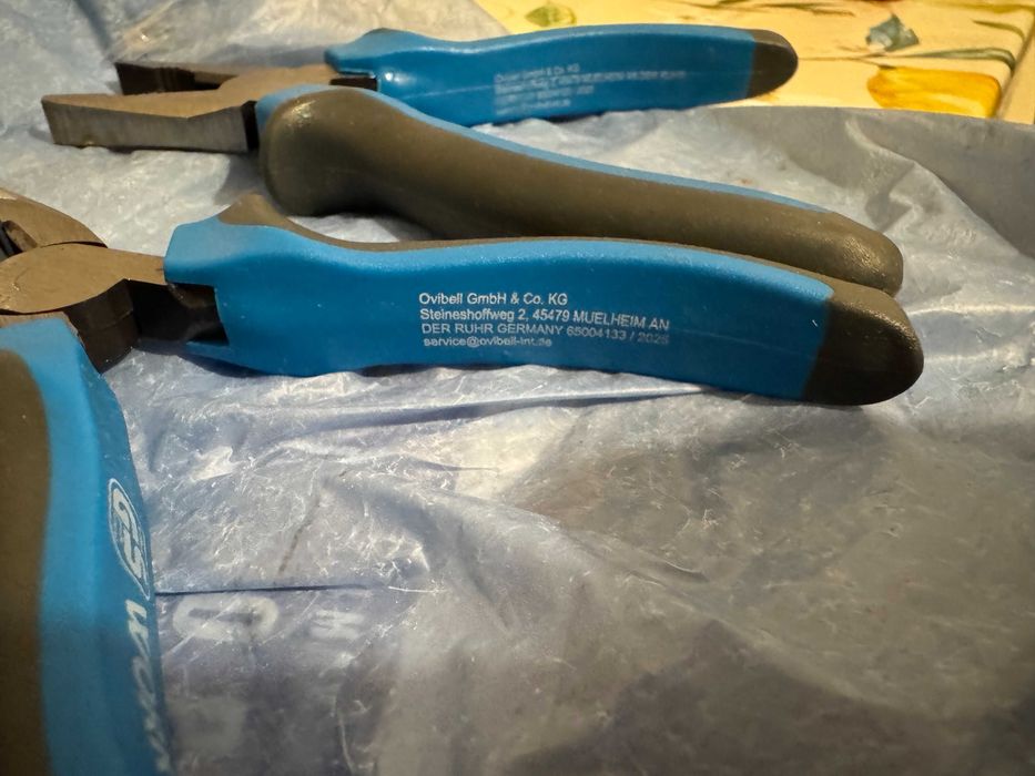 Kit 5 alicates NOVOS Workzone (Ovibell – Germany)