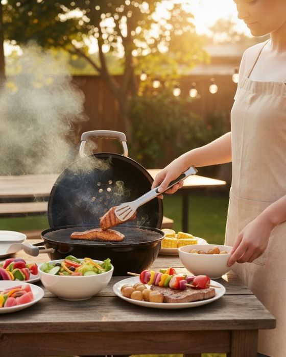 Нековзкі щипці для їжі