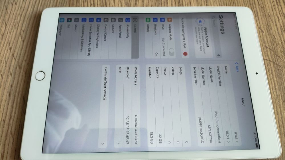 Apple iPad 8 (Preço fixo)