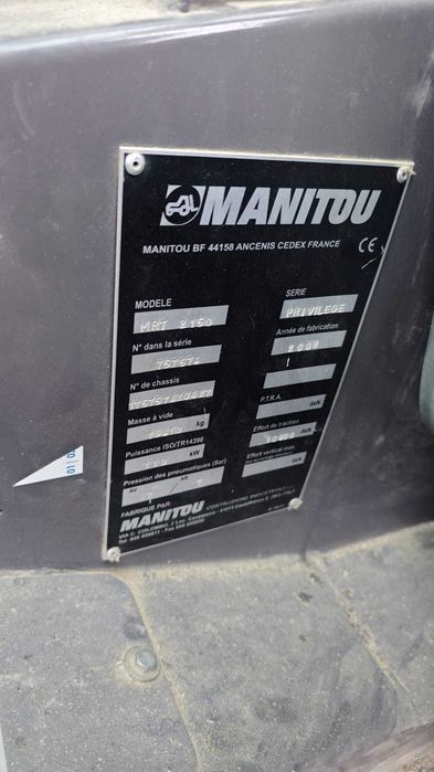 Manitou 2150 MRT Ładowarka teleskopowa