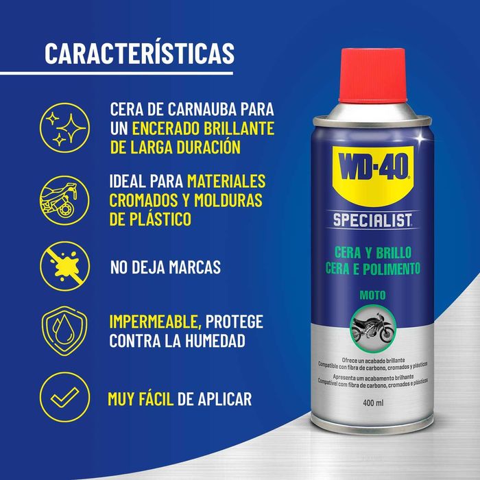 WD-40 Specialist Motorbike Tripack, Kit Manutenção Total para Moto