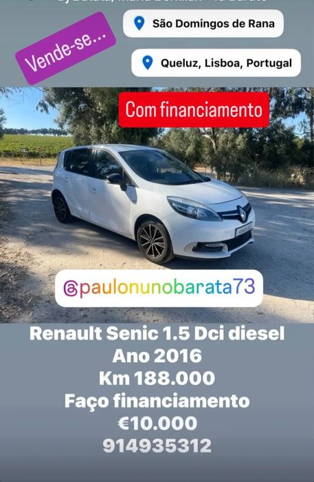 Com financiamiento Reanult Scenic