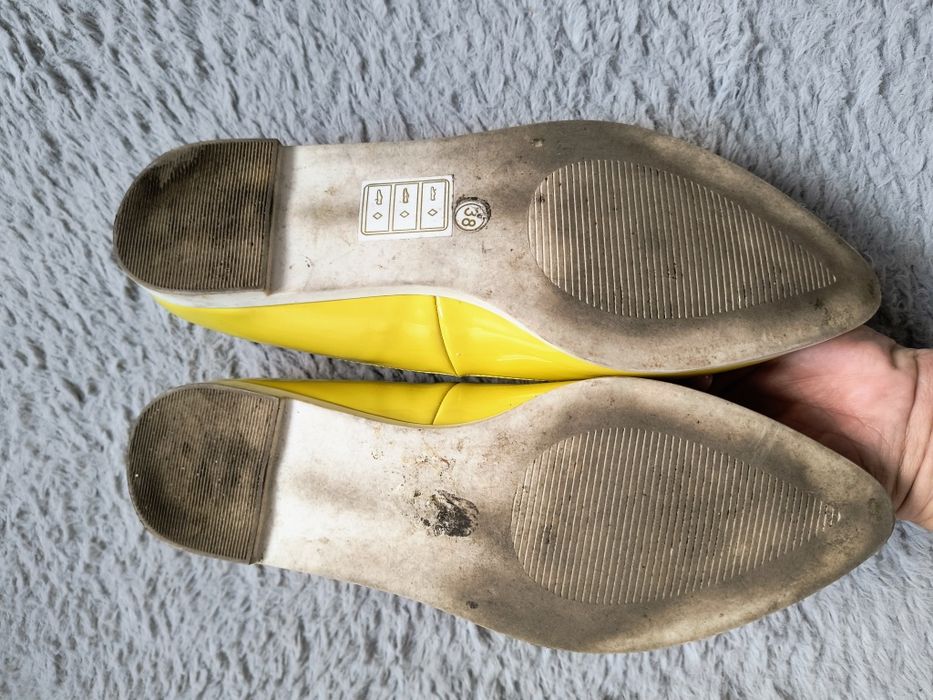 Baletki Baleriny szpiczasty czubek
