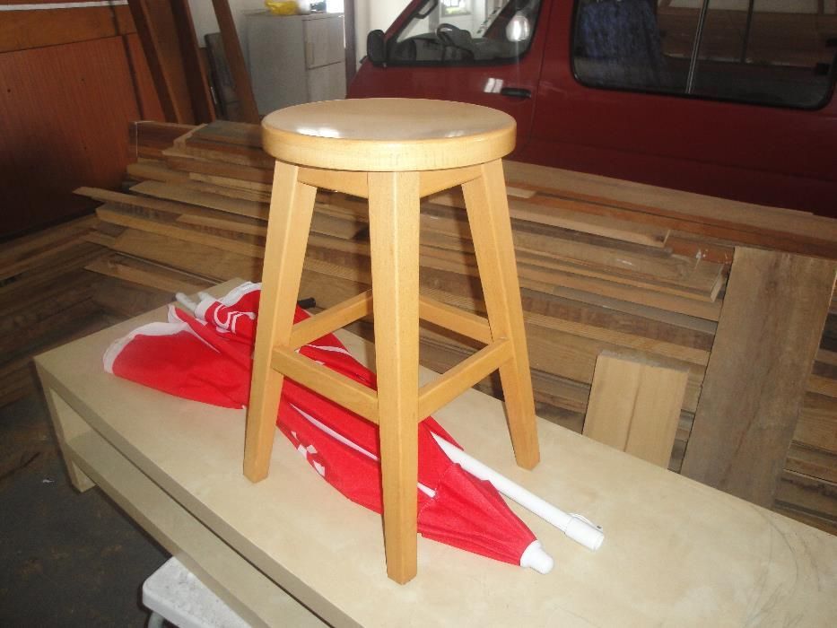 Banco de cozinha madeira solid wood