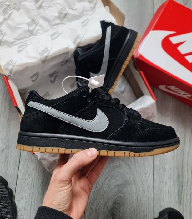 !БЕЗ Передплат! Кросівки Nike SB Dunk Low Black Gray Fog | данки