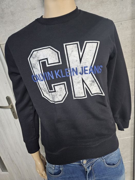 Bluza męska Ck Calvin Klein rozm M z nadrukiem