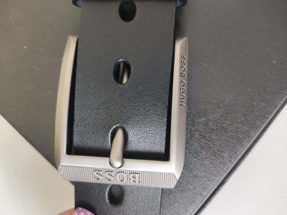 Pasek męski Hugo boss nowy, skóra naturalna