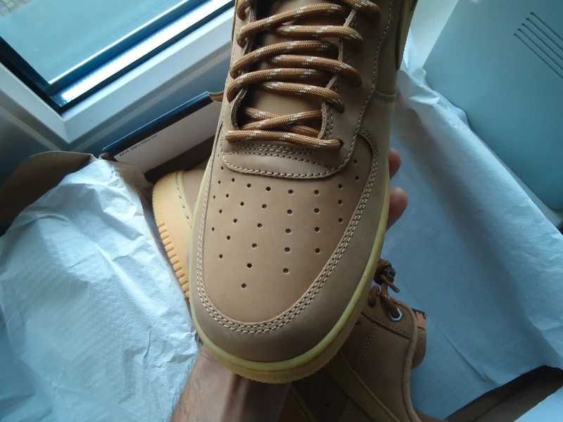 Nike Air Force 1 AF1 Wheat WB us14 nowe