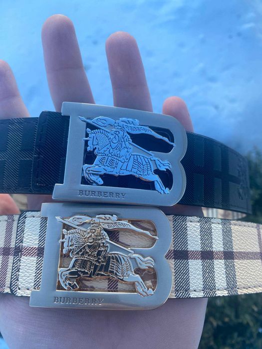 Ремінь Burberry чоловічий пасок шкіряний Барбері ремень Барбери Burber