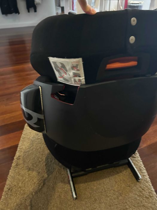 Cadeira Auto CYBEX Solution X-fix (Isofix + LSP) | Preto | Bom estado