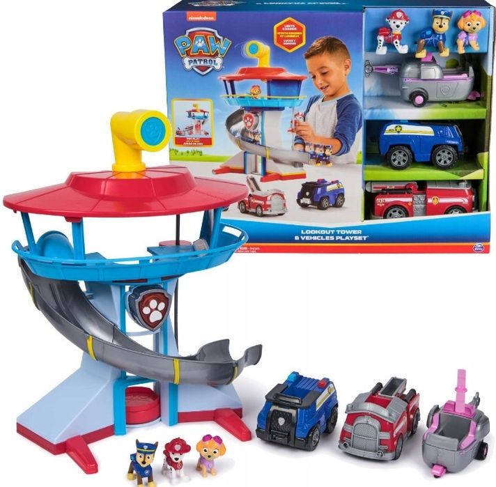 Spin Master Psi Patrol Baza obserwacyjna ze światłem i dźwiękiem