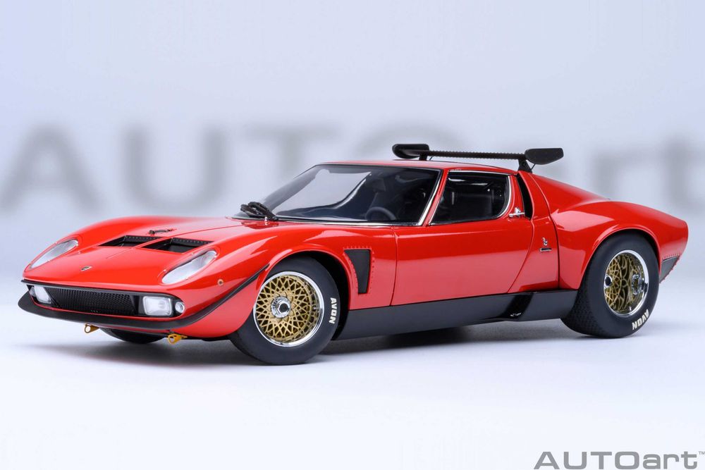 Lamborghini Miura JOTA SVR Red Autoart 1:18