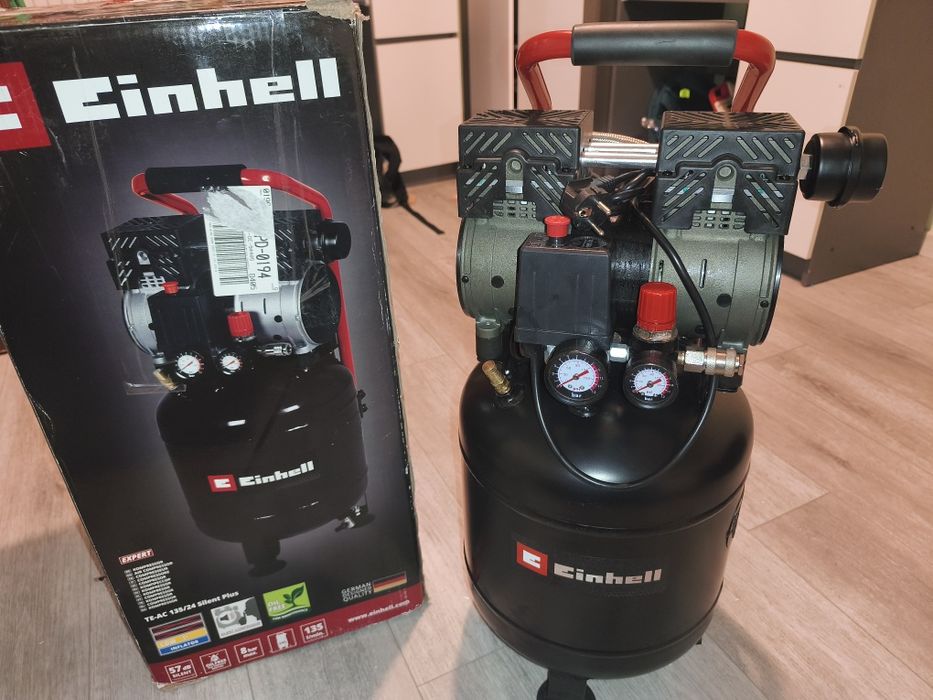 Sprężarka Kompresor  Einhell TC-AC 135/24 Silent plus