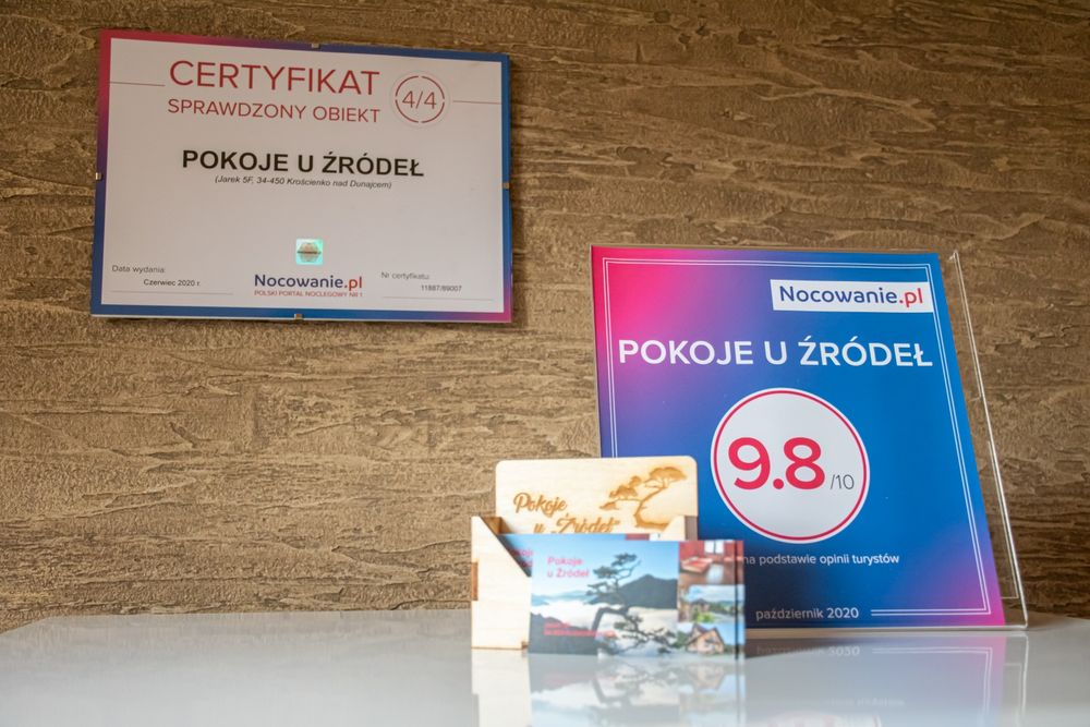 Pokoje gościnne w Pieninach