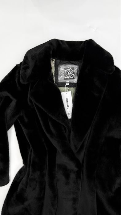 Шуба - пальто Chanel - премиум качества