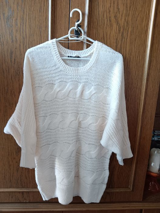 Seweter z rękawem 3/4, rozm M