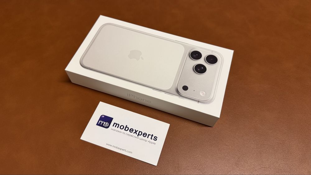 Apple iPhone 17 Pro Max Silver 2TB monobank a•bank ПУМБ