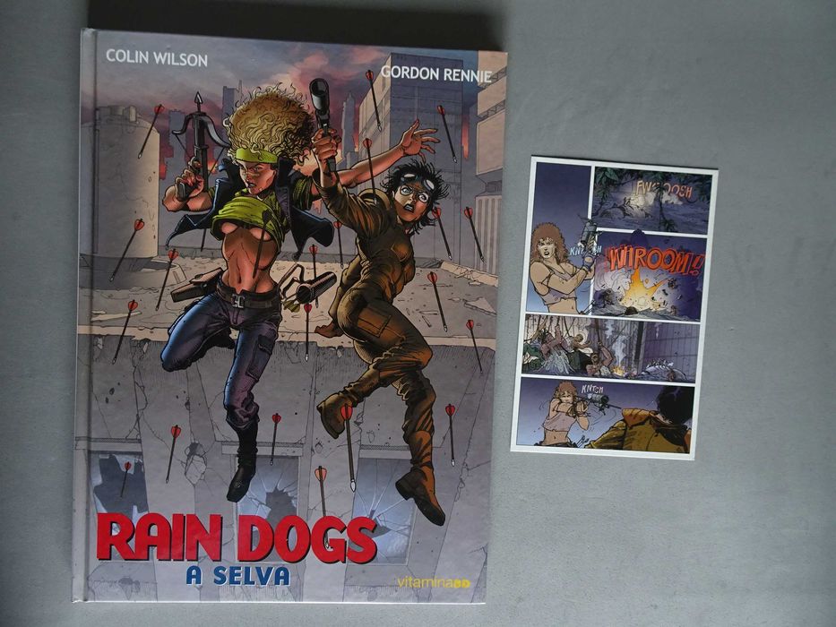 Livro Vitamina BD - Rain Dogs A Selva com brinde (postal)