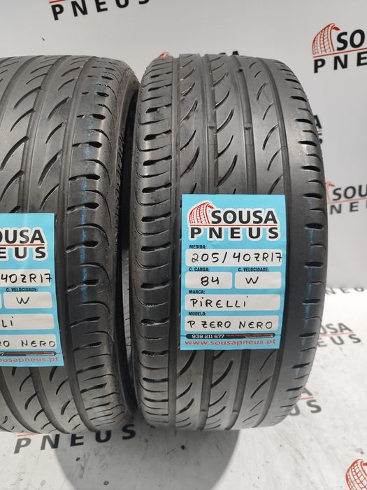 2 pneus semi novos 205/40R17 Pirelli - Oferta dos Portes