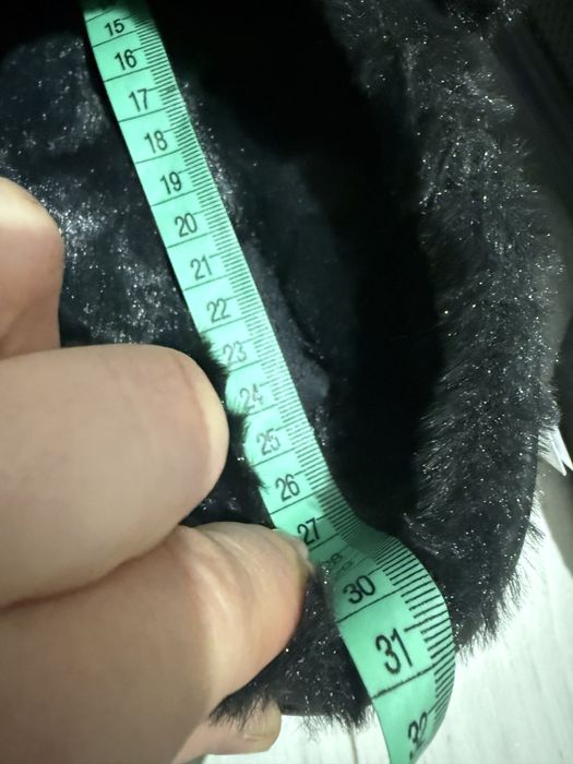 Klapki damskie Crocs Stomp Lined  r. 42-43 11 Nowe Czarne Futerko