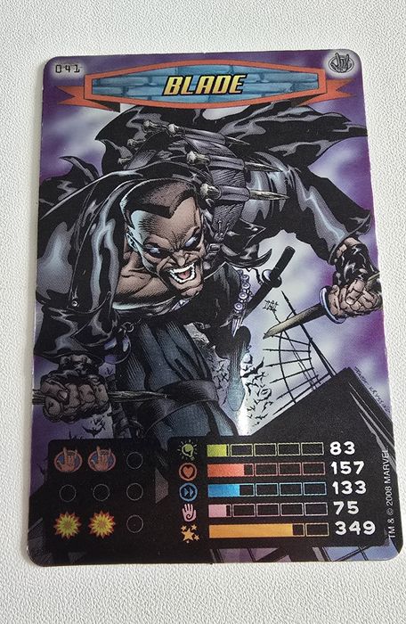 Karta Spider-man Heroes&Villains nr 41 Blade
