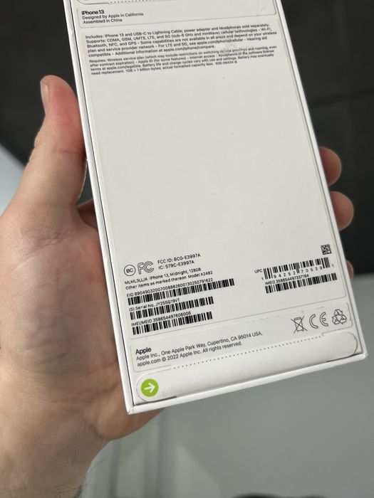 Apple iphone 13 128 gb НОВИЙ ЗАПАКОВАНИЙ АЙФОН