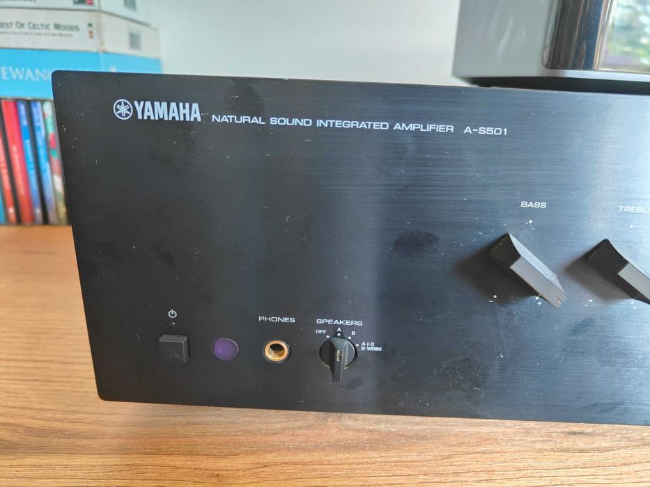 Wzmacniacz Yamaha A-S501 Czarny Stan Bdb!