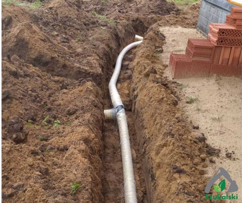 Deszczówka, łapacz deszczu, odwodnienie, drenaż, zbiornik na wodę
