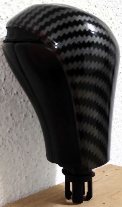 Alavanca Mudanças Mercedes W245 W169 Carbono Pele