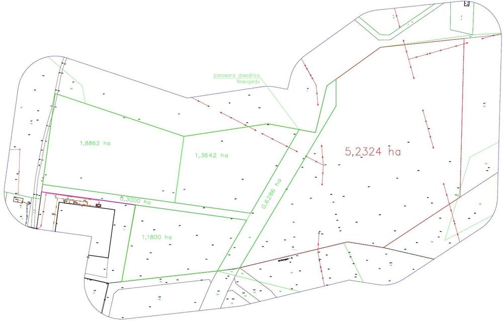 działki inwestycyjne, budowlane