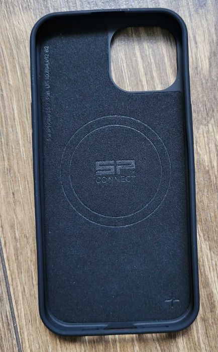 etui plecki SP Connect phone case iPhone 15 czarne Magsafe SPC+ BDB defekt